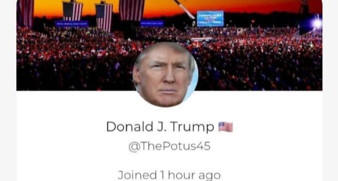 Trump migrates to ‘free speech’ Parler — after suspension from Twitter, Facebook