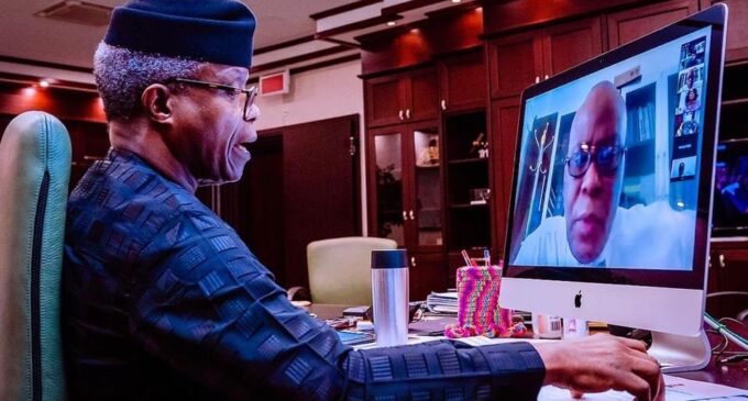 Osinbajo: FG will support research on using river blindness drug to treat COVID-19