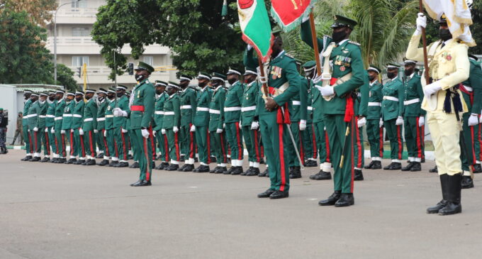 Celebrating the armed forces of Nigeria