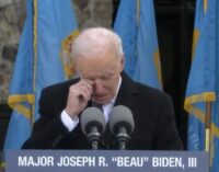 ‘Delaware will be on my heart when I die’ — Biden tears up as he departs for White House