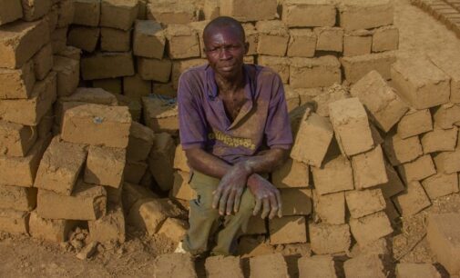 PHOTOS: Inside the world of local ‘bulletproof’ brickmakers in Abuja