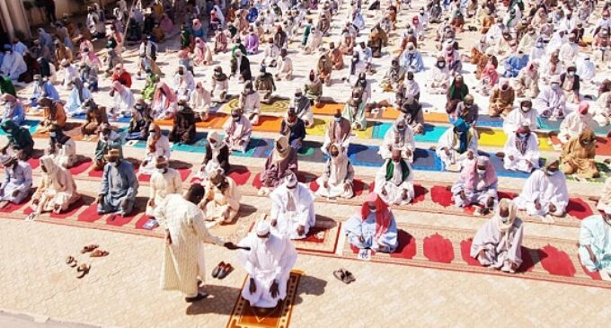 PHOTOS: ‘1,000’ Islamic clerics converge on Kano to pray for Nigeria