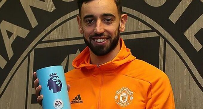 Bruno Fernandes makes history as he wins EPL player of the month award for December