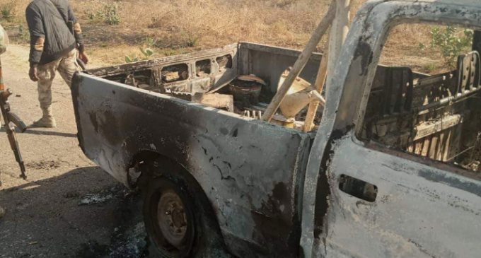 Troops repel attack in Borno, destroy Boko Haram gun trucks 