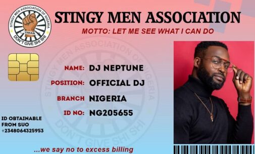 DJ Neptune, Mr Eazi, Praiz… celebrities who have joined ‘Stingy Men Association’