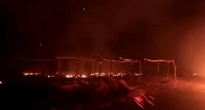 Church pavilion set ablaze in Kaduna