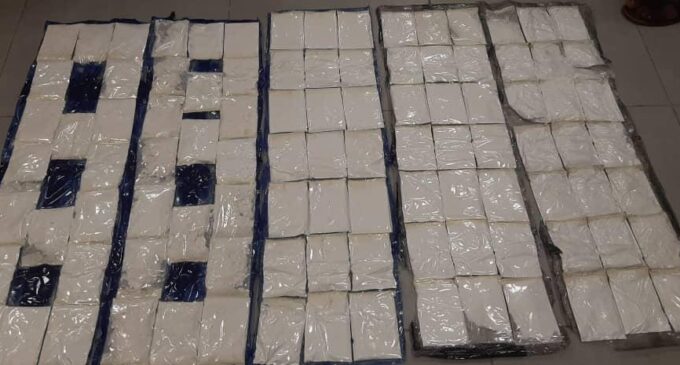 NDLEA: We seized cocaine and heroin worth N30bn at Lagos airport
