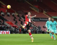 Ings scores as Southampton cling on to beat Liverpool