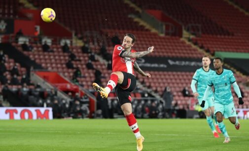 Ings scores as Southampton cling on to beat Liverpool