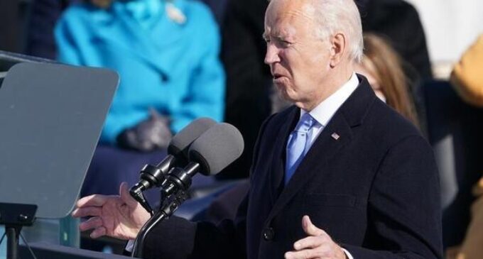 Biden’s message of unity ‘struck the right tone for America’