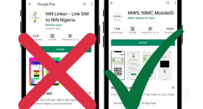 ‘Beware of fraudulent app for linking NIN with SIM cards’ — NIMC alerts Nigerians