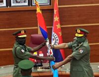 PHOTOS: Olonisakin, chief of air staff hand over to their successors