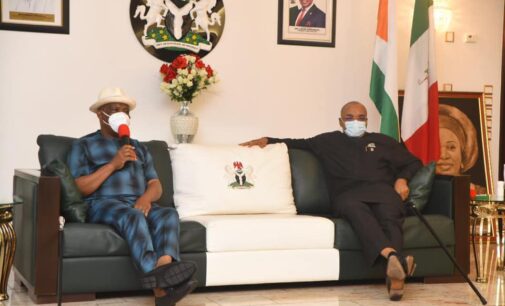 ‘What affects Akwa Ibom touches Rivers’ — Wike commiserates with Udom Emmanuel over death of PANDEF chairman
