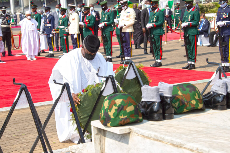 Celebration of 2021 armed forces remembrance day