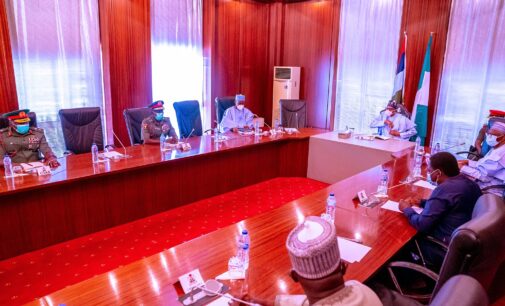 ‘We’re in a state of emergency’ — Buhari tells new service chiefs