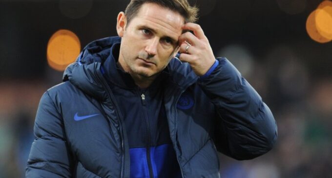 Everton sack Lampard after calamitous run of defeats