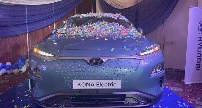 PHOTOS: Nigeria unveils first locally-assembled electric vehicle