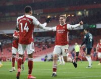 EPL results: Aubameyang hat-trick inspires Arsenal win as Man United drop points again