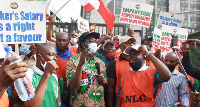 NLC suspends planned protest against petrol subsidy removal