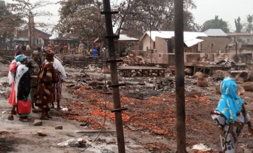 THE AFTERMATH: Yoruba, Hausa unite to observe Jumat — and rebuild the ruins of Shasha