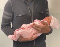 Reno Omokri welcomes child with wife, names her after Jonathan