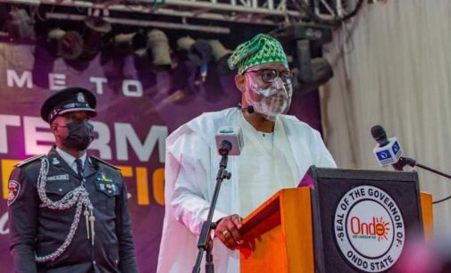 EXTRA: I’ll bring you back to the fold, Akeredolu tells Obaseki at inauguration