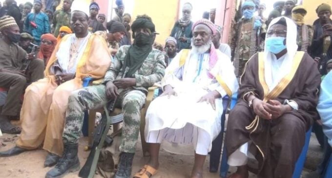 ‘Let there be peace’ — Gumi meets bandits in Zamfara forest, appeals for calm