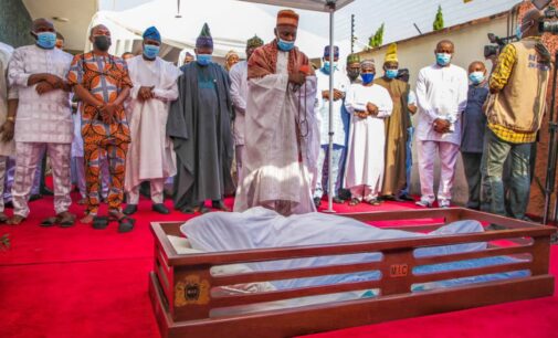 PHOTOS: Jakande, first civilian governor of Lagos, laid to rest
