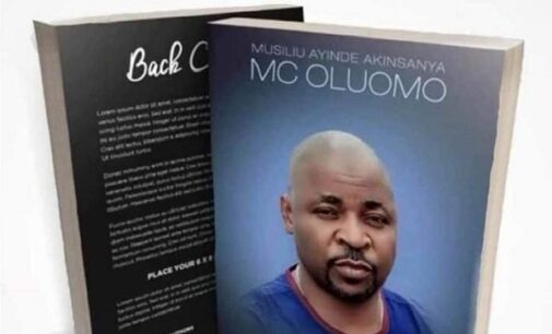 ‘Someone must have written it for him’ – reactions as MC Oluomo appears on book cover