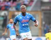 Osimhen named Serie A player of the month