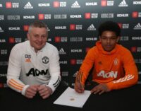 Nigerian-born Shola Shoretire signs first professional contract with Man United