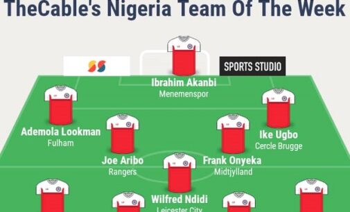 Aribo, Ndidi, Noble… TheCable’s team of the week