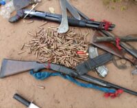 DSS, army recover firearms, ammunition in Ebonyi
