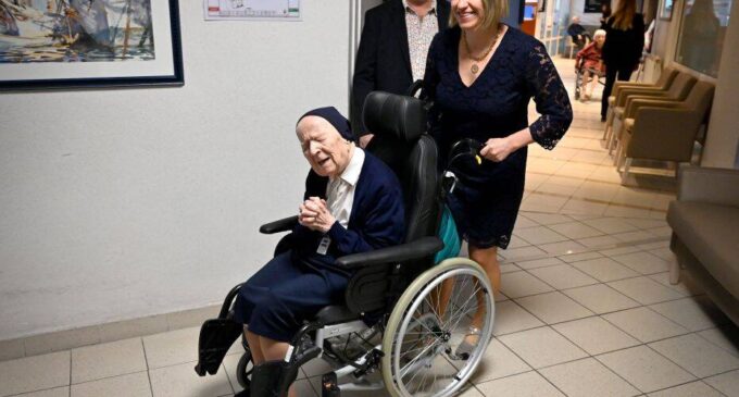 Europe’s oldest person survives COVID-19 at 116