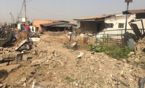 Saraki kicks as Kwara carries out total demolition of ‘Ile Arugbo’