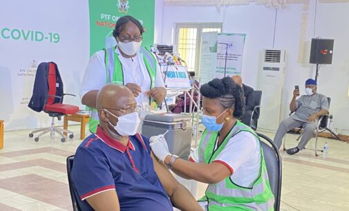 ‘The war is not over’ — SGF warns Nigerians as he receives COVID-19 vaccine