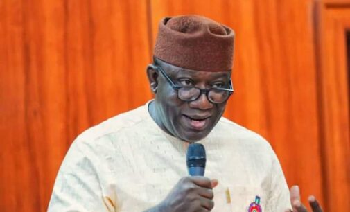 Fayemi to youths: Instead of moving to Canada, kick APC out if you’re not satisfied