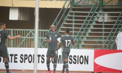 AFCON qualifier: Osimhen shines as Eagles thrash Lesotho 3-0