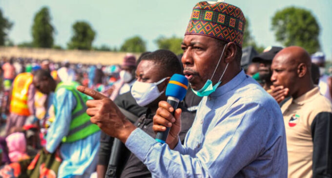 Zulum: Power should go to south in 2023 — rotation is a covenant between us
