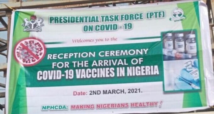 EXTRA: Nigeria holds reception ceremony for COVID-19 vaccine