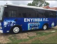 Players, staff injured as Enyimba youth team survive accident