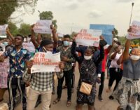 Protesters storm Enugu assembly over life pension bill for ex-governors
