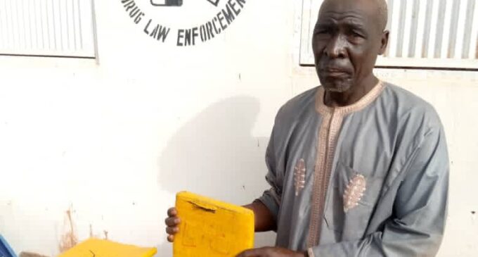 NDLEA arrests ’70-year-old’ man ‘who sells drugs to bandits’