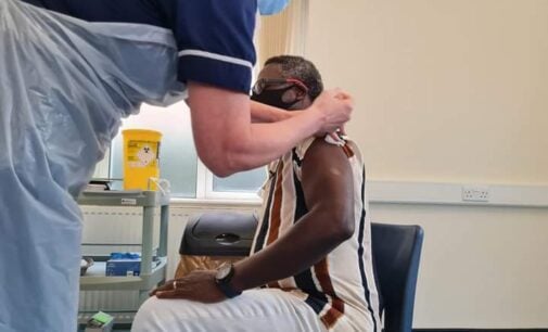 PHOTOS: Ashimolowo receives COVID-19 vaccine