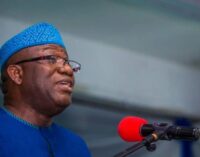 Fayemi on insecurity: We’re dealing with consequence of 33% unemployment rate