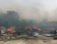 ‘Hundreds’ of shops destroyed as fire guts Katsina central market