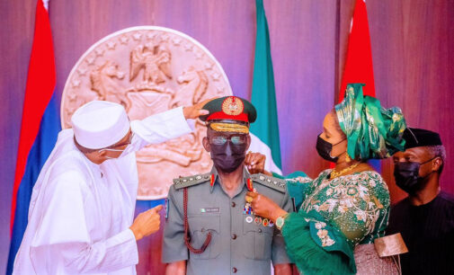 Irabor becomes four-star general as Buhari promotes service chiefs