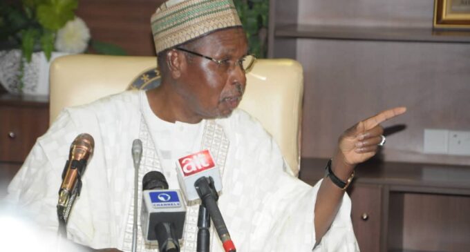Banditry can be curbed if we stop the blame game, Masari tells north-west governors