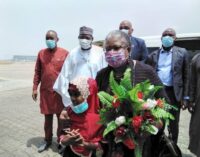 Okonjo-Iweala arrives Nigeria for first working visit as WTO DG