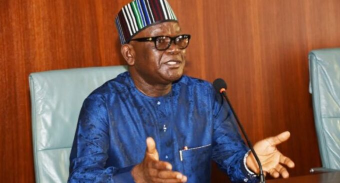Ortom: Until we secure Nigeria, we can’t talk about 2023